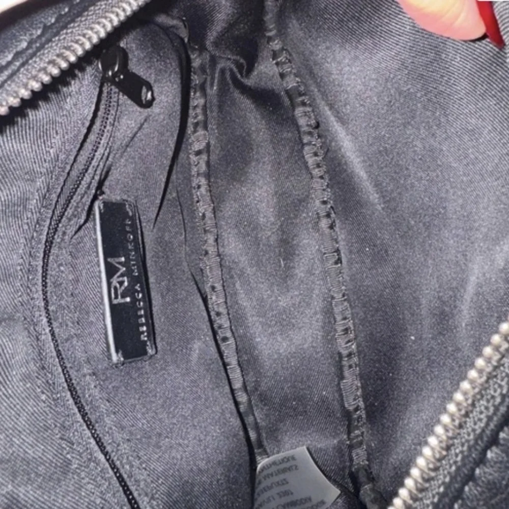 Rebecca Minkoff Black Quilted Crossbody Bag - Picture 4 of 6